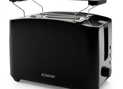 Tostadora 2 Rebanadas Bomann Ta 6065 Cb Negro