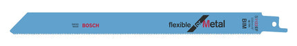 Hoja De Sierra De Sable Bosch Professional S 1122 Ef Flexible Para Metal, 2 Piezas De Longitud 225 Mm 2608656042