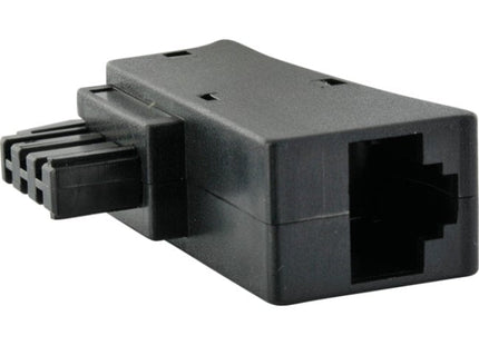 Adaptador De Enchufe Schwaiger Conector Tae-F Toma Rj45