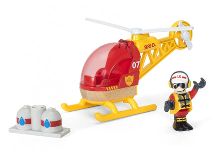 Brio World World Fire Department Helicóptero  33797