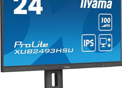 Monitor Led Iiyama  23,8" Xub2493hsu-B6 16:9 Ips Hdmi+Dp+2xusb Retail