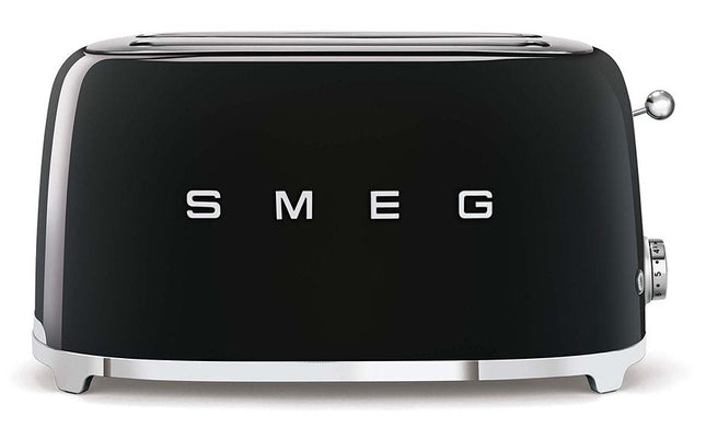 EAN 8017709190798 - Smeg TSF02BLEU tostadora 6 4 rebanada(s) 1500 W Negro imagen 1