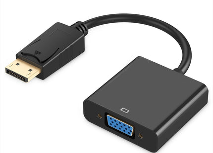 EAN 8054392610950 - Ewent EC1454 adaptador de cable de vídeo 0,15 m DisplayPort VGA (D-Sub) Negro imagen 1