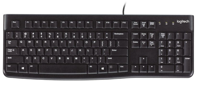 EAN 5099206021372 - Logitech Keyboard K120 for Business teclado Universal USB QWERTY Español Negro imagen 1