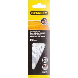 Pack 2 Hojas De Sierra De Sable 15,2cm Corte Fino Y Recto Sta21172-Xj Stanley