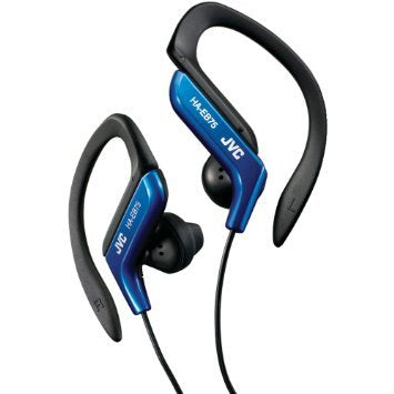 EAN 0046838042089 - JVC HA-EB75 Auriculares Alámbrico gancho de oreja Deportes Negro, Azul imagen 1