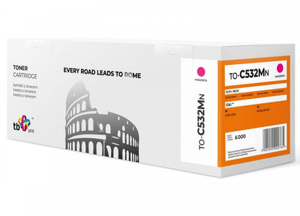 EAN 5902002000765 - TB Print TO-C532MN cartucho de tóner 1 pieza(s) Compatible Magenta imagen 1