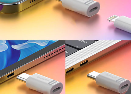 Adaptador 4smarts Lightning Auf Usb-C Pd 27w 2er Set