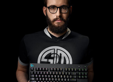 Teclado Ingles Logitech G Pro Gaming Usb Qwerty Internacional De Ee.Uu. Negro