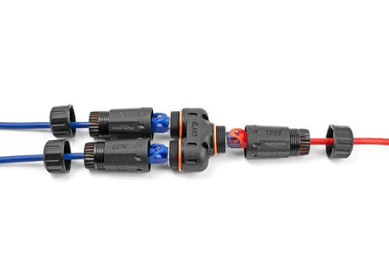 Delock 88143 Conector De Cable Y-Adapter Rj45 Hembra A 2 X Rj45 Hembra Cat.6 Ip68 Resistente Al Polvo  Al Agua Y Al Aire Libre