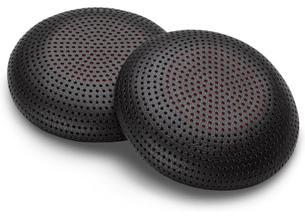 EAN 0017229174603 - Poly Blackwire 3315/3325 Leatherette Ear Cushions (2 Pieces) Juego de fundas protectoras desechables imagen 1