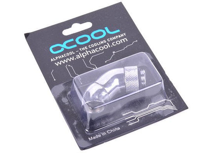 Alphacool 17059 Accesorio Para Manguera Conector De Manguera Latón Níquel, Plata 1 Pieza(S), Conexión Cromado, Conector De Manguera, 1/4", Macho/Hembra, Latón, Níquel, Plata