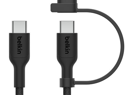 Cable Belkin Boost Charge 2-In-1 Usb-C/Lig.1,5m Wh.Cac003hq1.5mbk