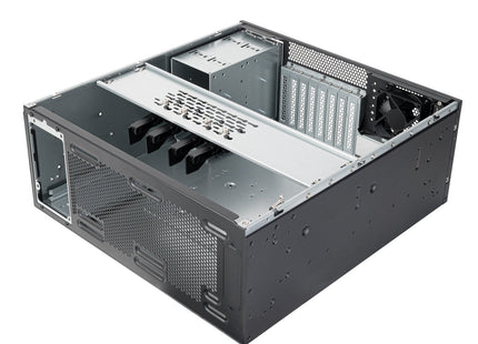 Carcasa De Rack Silverstone Rm46-502-I Negra Sst-Rm46-502-I