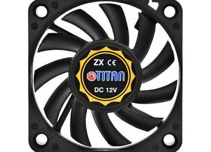 Titan Tfd-6010l12z Ventilador De Pc Carcasa Del Ordenador 6 Cm Negro