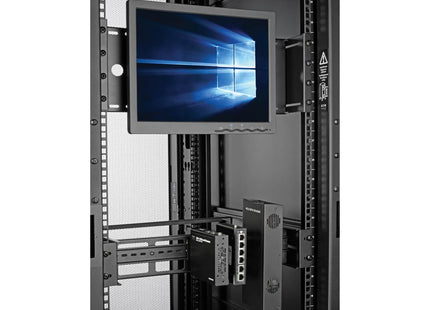 Tripp Lite Srdinrail2u Juego De Riel Din Ajustable Para Instalación En Rack  Rieles Simétricos Estilo [Top Hat], Mini Simétrico Y G