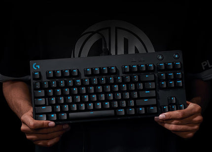 Teclado Ingles Logitech G Pro Gaming Usb Qwerty Internacional De Ee.Uu. Negro