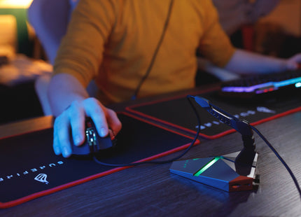 Verbatim Soporte Para El Cable Del Ratón Surefire Gaming Axis Bungee Hub