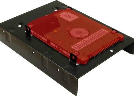 Inter-Tech 88885232 Panel Bahía Disco Duro 2x 2,5" Panel Embellecedor Frontal Negro