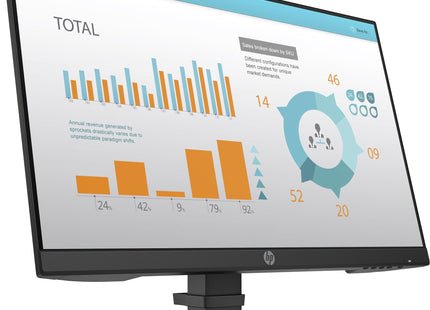Hp Monitor P24 G4,Ips 23.8",1920x1080,3 Años