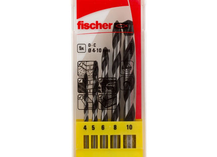 Pack 5 Brocas Percusion  E 4/5/6/8/10   536606  Fischer