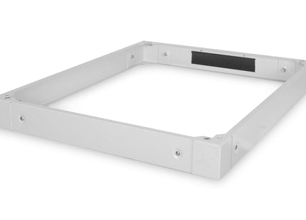 Digitus Pedestal Para Armarios De Servidor De La Serie Unique - 800 X 1000 Mm (An. X Pr.), Fijación/Instalación Gris Claro, Gris, Acero, Turquía, Unique Server, 48,3 Cm (19"), 800 Mm