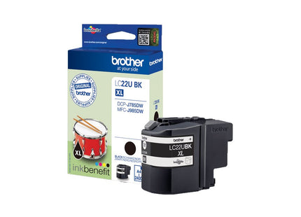 EAN 4977766759649 - Brother LC22UBK cartucho de tinta 1 pieza(s) Original Negro imagen 1