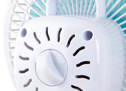 Ventilador De Sobremesa Orbegozo Tf 0219 8w 3 Aspas 15cm 2 Velocidades