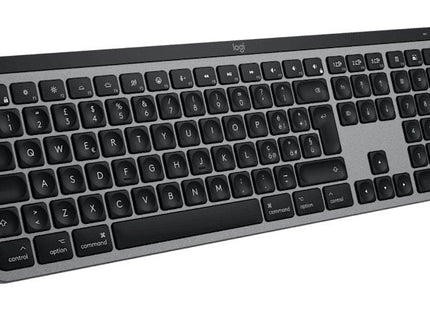 Logitech Master Series Mx Keys S For Mac Teclado Full Size Retroiluminación Inalámbrico Bluetooth Le Qwerty Italiano Gris Espacio