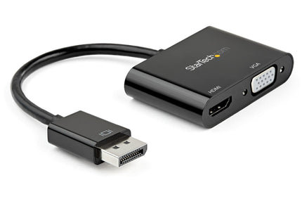 Displayport To Hdmi Y Vga Adapter 4k 60hz - For Mac And Windows