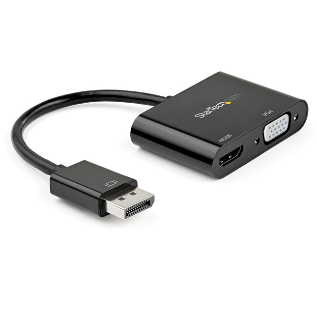 Displayport To Hdmi Y Vga Adapter 4k 60hz - For Mac And Windows