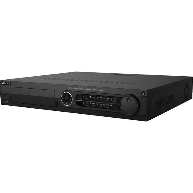 Grabador Dvr 5en1 32ch 5mp +32 Ip 1.5u Acusense 4xhdd E/S Audio 4x1 Alarma 16/4 Hikvision