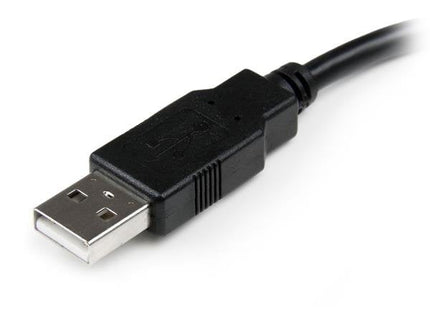 Startech Cable Alargador Usb 2.0 - Macho A Hembra Usb A 0,15m Usbextaa6in