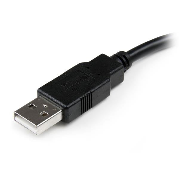 Startech Cable Alargador Usb 2.0 - Macho A Hembra Usb A 0,15m Usbextaa6in
