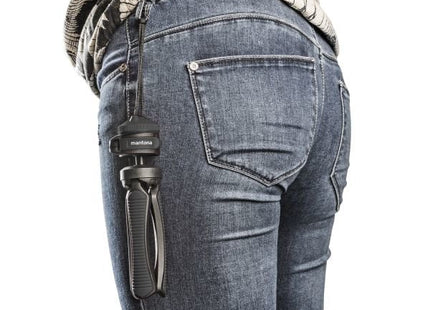 Mantona 21406 Tripode Smartphone/Cámara Digital 3 Pata(S) Negro, Gris