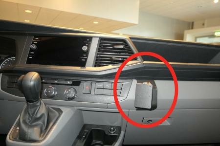 Soporte Brodit 855588 Smartphone, Navegante Negro