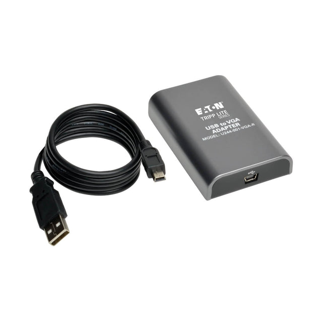 Tripp Lite U244-001-Vga-R Adaptador Para Dos Monitores Usb 2.0 A Vga, 128 Mb Sdram, 1920 X 1080 (1080p) @ 60 Hz