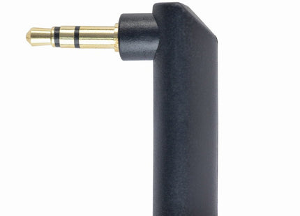 EAN 8716309099950 - Gembird A-3.5M-3.5FL cambiador de género para cable 3.5mm Negro imagen 1
