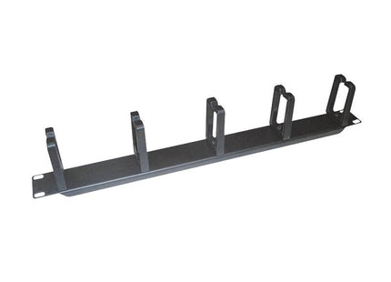 Logilink Or104b Panel 19 "1u, 5 Anillos De Plástico, Negro