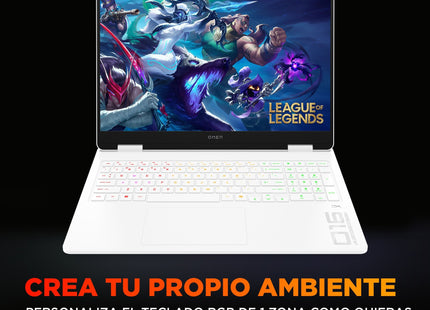 Portátil Gaming  Hp Omen 16 Am0042ns 16 " Core 7 240h 32gb  Ssd 1tb Nvidia Gforce Rtx5070 Freedos Blanco Ceramica