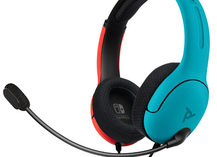 Pdp Lvl40 Auriculares Diadema Negro, Azul, Rojo [De-Version] Nintendo Switch