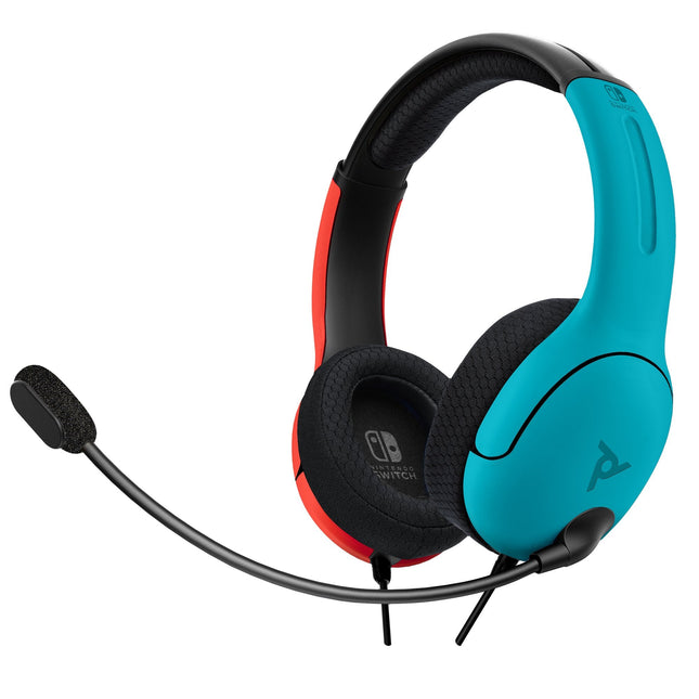 Pdp Lvl40 Auriculares Diadema Negro, Azul, Rojo [De-Version] Nintendo Switch