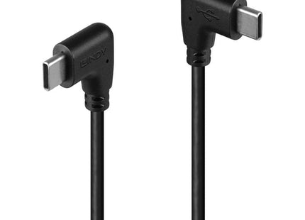 Cable  Lindy 32008 Usb 2.0 0,5 M Usb C Negro