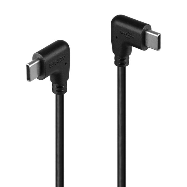 Cable  Lindy 32008 Usb 2.0 0,5 M Usb C Negro