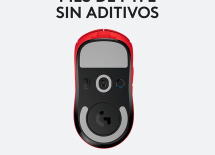 Mouse Logitech G Pro Superlight Wl Rojo