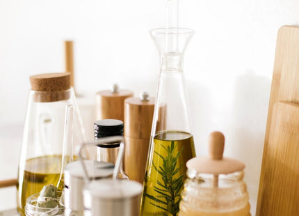 Aceitera De Vidrio Ø8x28,5cm 500ml Ms64322 Andrea House