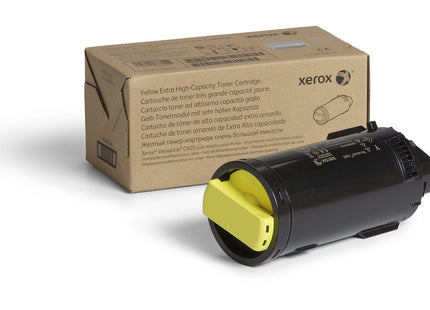 Xerox Versalink C605 Tóner Amarillo De Capacidad Extra (16 800 Páginas) 106r03934