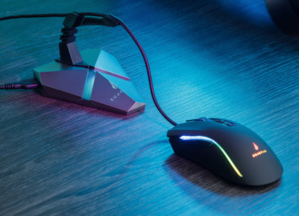 Verbatim Soporte Para El Cable Del Ratón Surefire Gaming Axis Bungee Hub