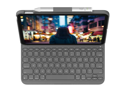 EAN 5099206107441 - Logitech 920-011425 teclado para móvil AZERTY Francés Bluetooth Gris imagen 3