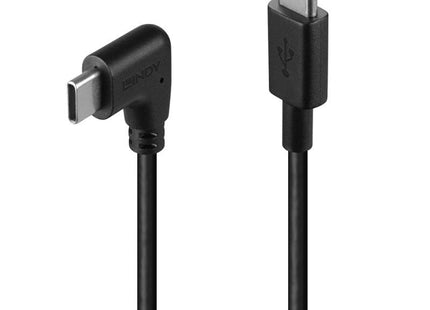 Cable  Lindy 32005 Usb 2.0 1 M Usb C Negro